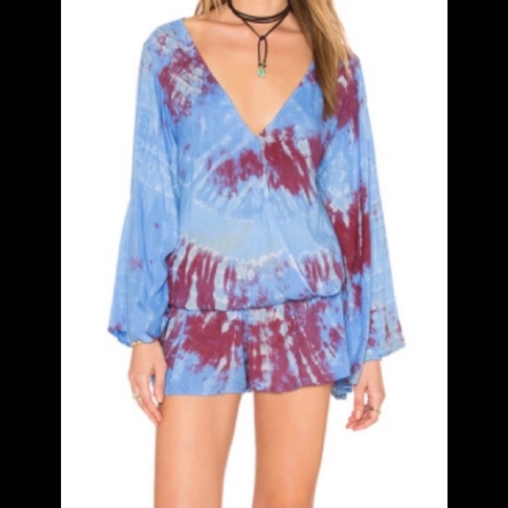 Tiare Hawaii Tie Dye Romper